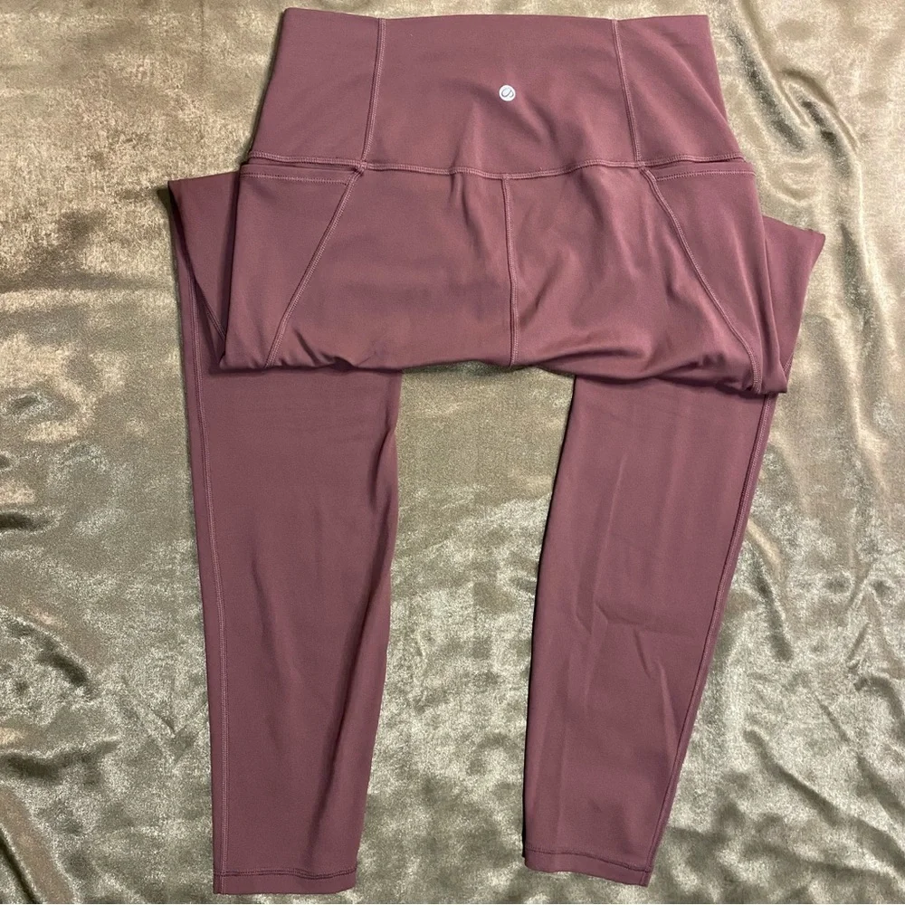 CRZ YOGA Womens Butterluxe Workout Leggings - Brown - Picture 7 of 8